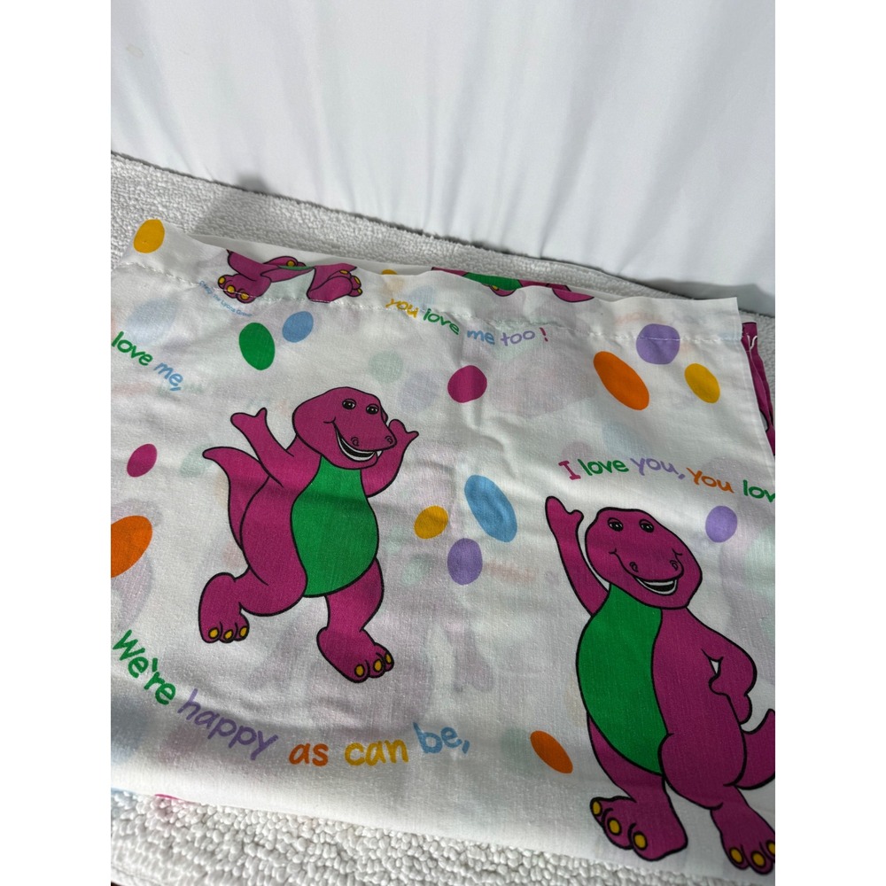 VTG 90s Barney Window Curtain Valance‎ 43x68